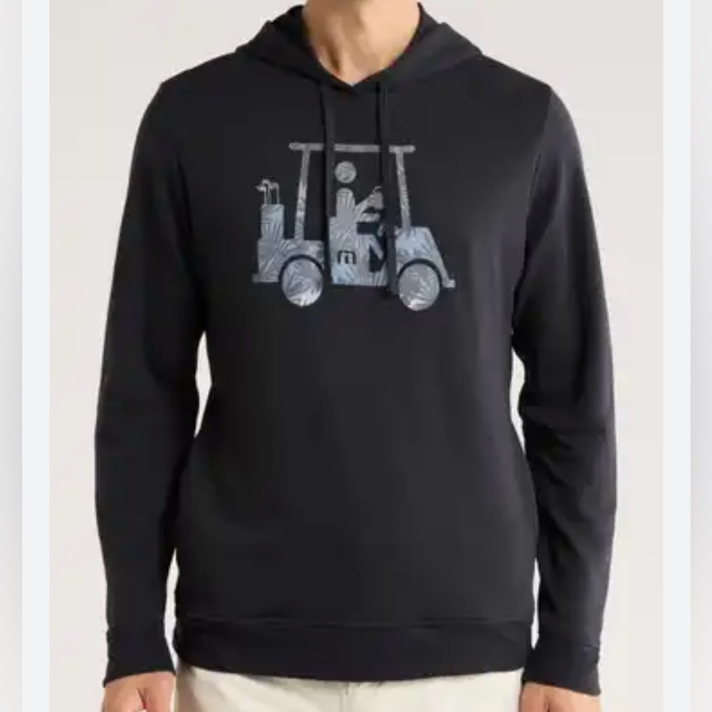 Travis Mathew Social Jetlag Hoodie M, soft, golf, chic